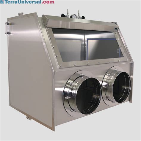 stainless steel vacuum glove box|temporary glove box.